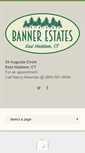 Mobile Screenshot of bannerestates.com